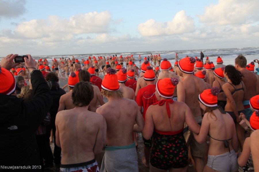 Nieuwjaarsduik 2 Nederzand(T) Noordwijk